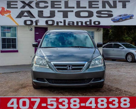 2007 Honda Odyssey for sale at Excellent Autos of Orlando in Orlando FL
