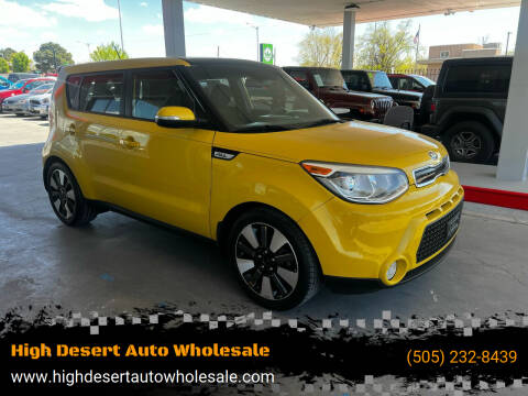 2014 Kia Soul for sale at High Desert Auto Wholesale in Albuquerque NM