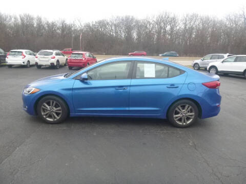 2018 Hyundai Elantra for sale at NEW RIDE INC in Evanston IL