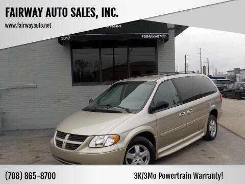 2005 Dodge Grand Caravan for sale at FAIRWAY AUTO SALES, INC. in Melrose Park IL