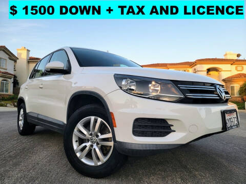 2013 Volkswagen Tiguan for sale at LAA Leasing in Costa Mesa CA