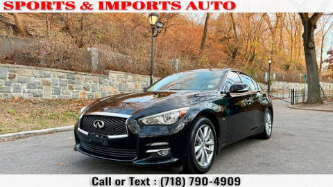 2015 Infiniti Q50 for sale at Sports & Imports Auto Inc. in Brooklyn NY