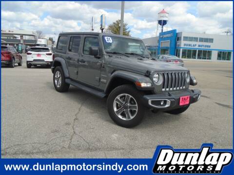 2021 Jeep Wrangler Unlimited for sale at DUNLAP MOTORS INC in Independence IA