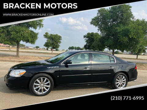 2008 Buick Lucerne for sale at BRACKEN MOTORS in San Antonio TX