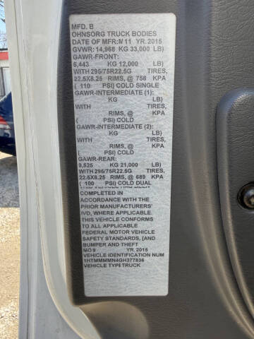 2016 International DuraStar 4300
