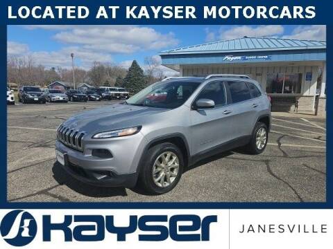 2015 Jeep Cherokee for sale at Kayser Motorcars in Janesville WI