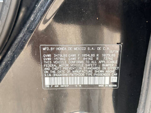 2015 Honda Fit EX-L w/Navi