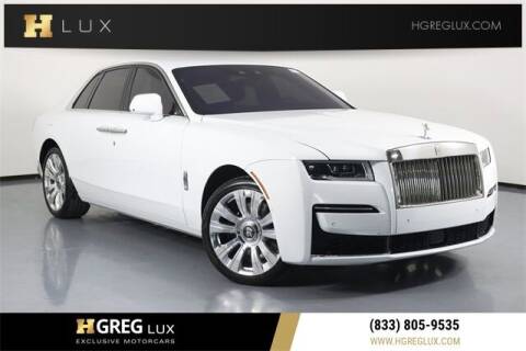 2021 Rolls-Royce Ghost for sale at HGREG LUX EXCLUSIVE MOTORCARS in Pompano Beach FL