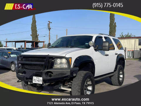 2007 Chevrolet Tahoe for sale at Escar Auto in El Paso TX