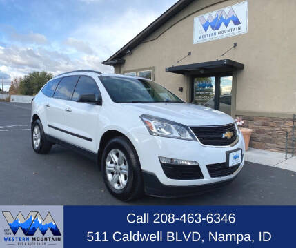 2017 Chevrolet Traverse for sale at Western Mountain Bus & Auto Sales in Nampa ID
