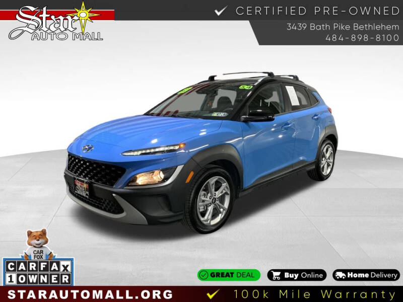 2023 Hyundai Kona for sale at STAR AUTO MALL 512 in Bethlehem PA