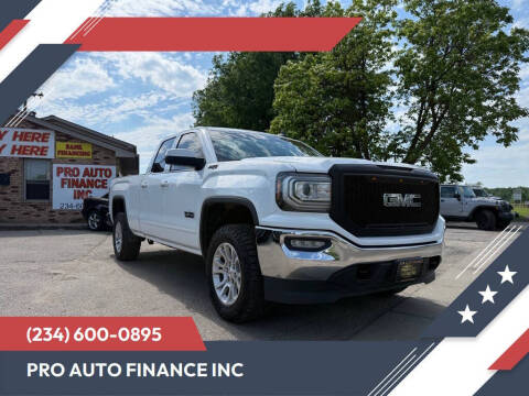 2017 GMC Sierra 1500 SLE