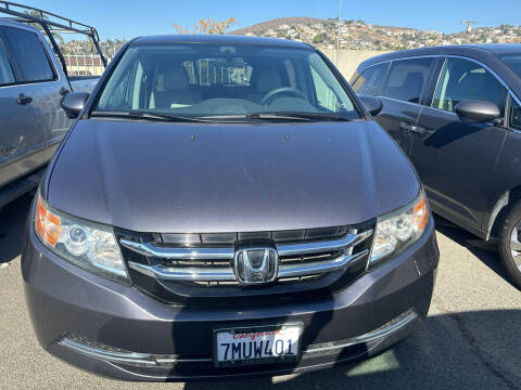 2015 Honda Odyssey for sale at GRAND AUTO SALES - CALL or TEXT us at 619-503-3657 in Spring Valley CA