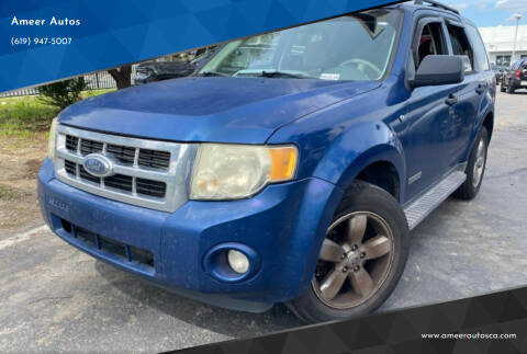 2008 Ford Escape for sale at Ameer Autos in San Diego CA