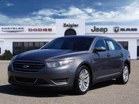 2014 Ford Taurus for sale at Harold Zeigler Ford - Jeff Bishop in Plainwell MI
