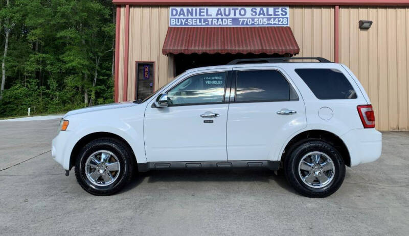 2010 Ford Escape for sale at Daniel Used Auto Sales in Dallas GA