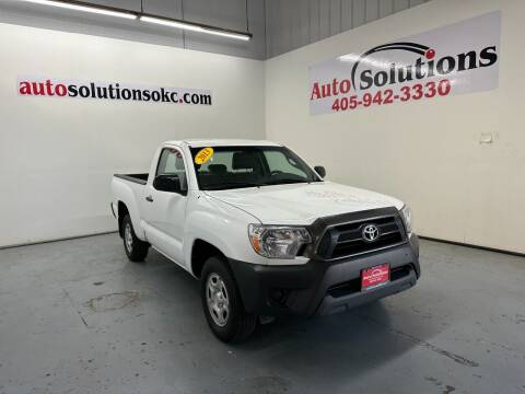 2013 Toyota Tacoma for sale at Auto Solutions in Warr Acres OK