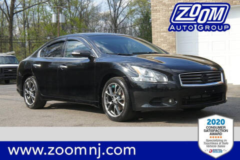 2012 Nissan Maxima for sale at Zoom Auto Group in Parsippany NJ