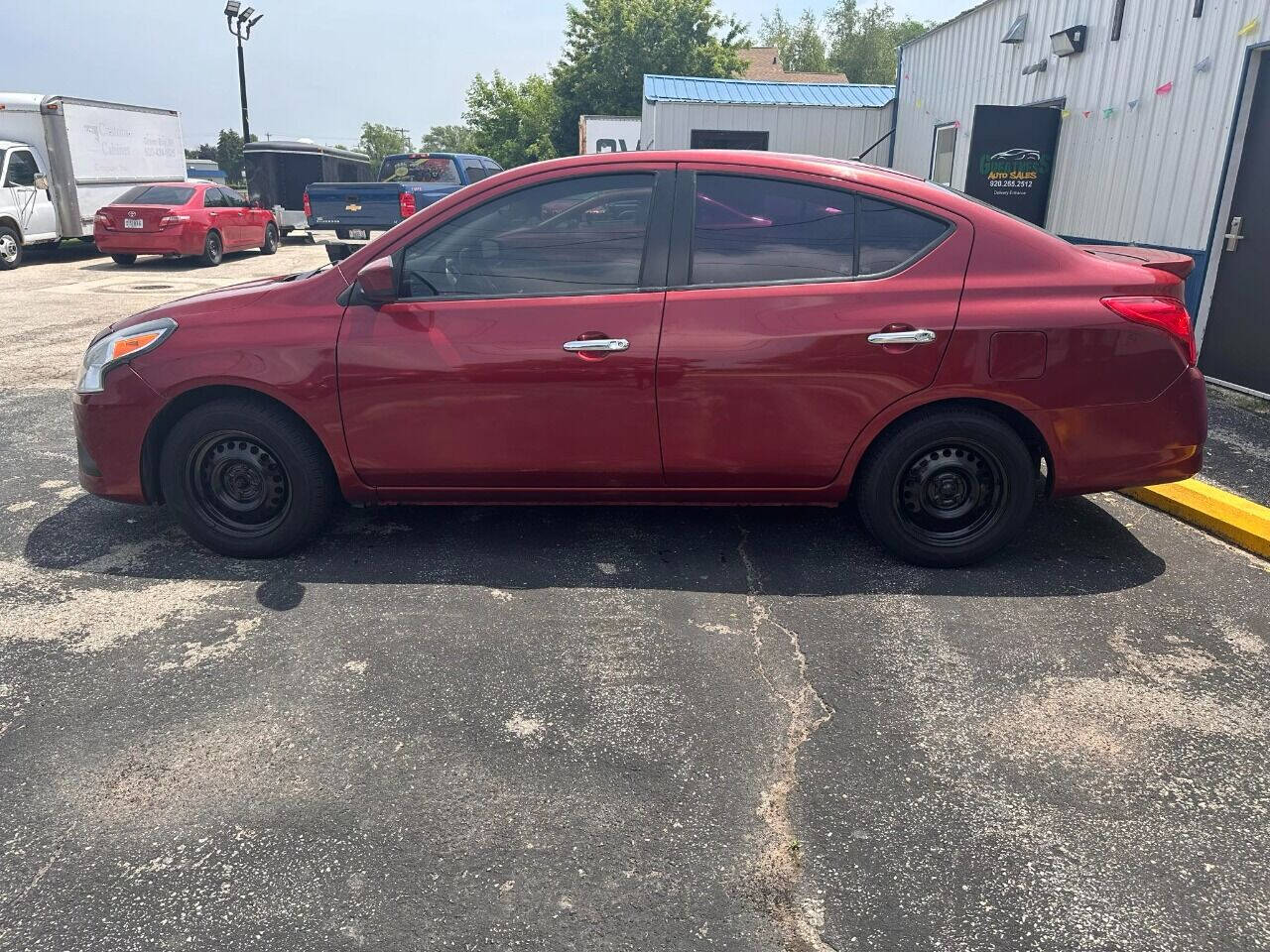 2017 Nissan Versa for sale at GREATNESS AUTO SALES in Green Bay, WI