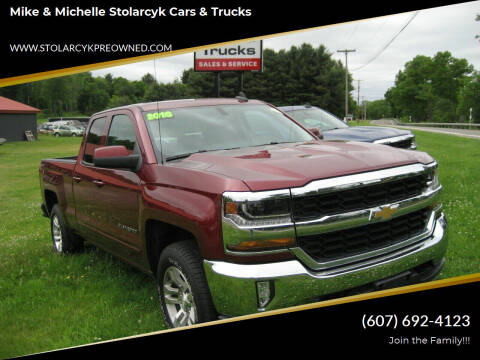 2016 Chevrolet Silverado 1500 for sale at Mike and Michelle Stolarcyk Cars and Trucks in Whitney Point NY