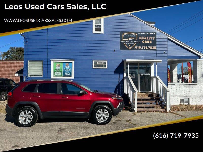 2014 Jeep Cherokee for sale at Leos Used Cars Sales, LLC in Grand Rapids MI