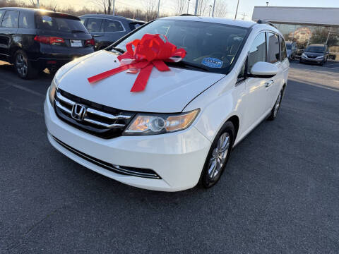 2014 Honda Odyssey for sale at Charlotte Auto Group, Inc in Monroe NC