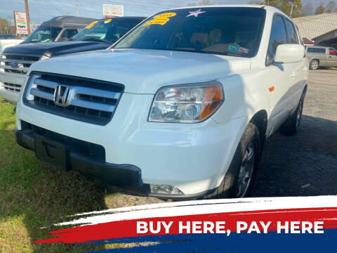 2008 Honda Pilot for sale at WINNERS CIRCLE AUTO EXCHANGE in Ashland KY
