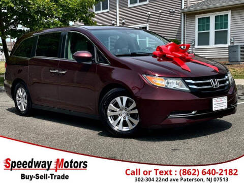2015 Honda Odyssey for sale at Speedway Motors in Paterson NJ