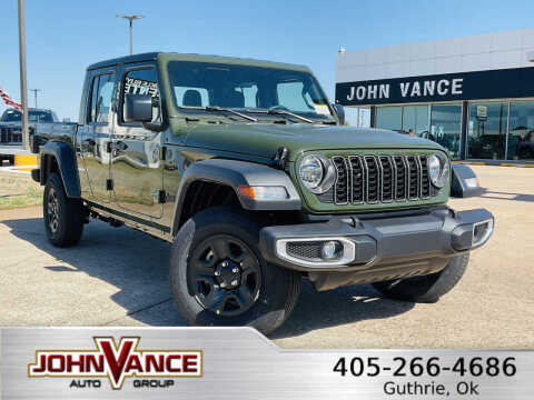 2024 Jeep Gladiator for sale at Vance Fleet Services in Guthrie OK