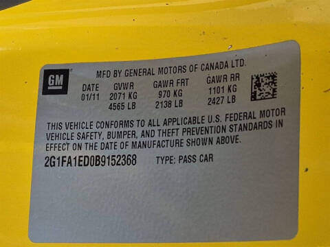 2011 Chevrolet Camaro