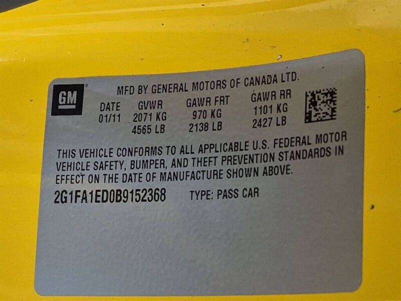 2011 Chevrolet Camaro