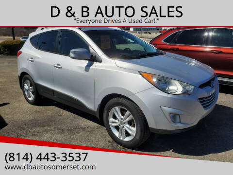 2013 Hyundai Tucson for sale at D & B AUTO SALES in Somerset PA