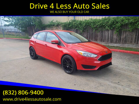 2015 Ford Focus for sale at Drive 4 Less Auto Sales in Houston TX