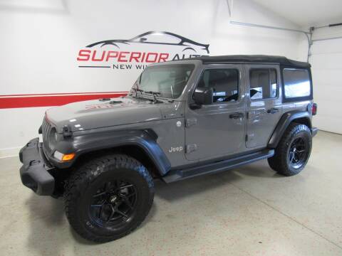 2018 Jeep Wrangler Unlimited for sale at Superior Auto Sales in New Windsor NY