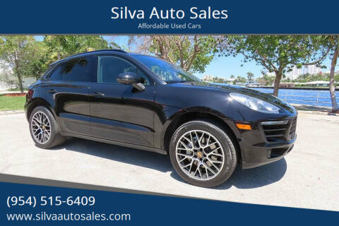 2017 Porsche Macan for sale at Silva Auto Sales in Lighthouse Point FL