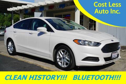 2013 Ford Fusion for sale at Cost Less Auto Inc. in Rocklin CA