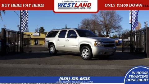 2009 Chevrolet Suburban for sale at Westland Auto Sales on 7th in Fresno CA