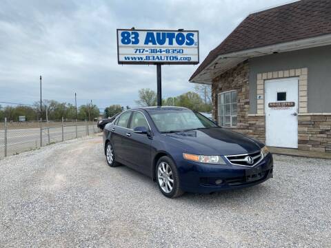 2006 Acura TSX for sale at 83 Autos in York PA
