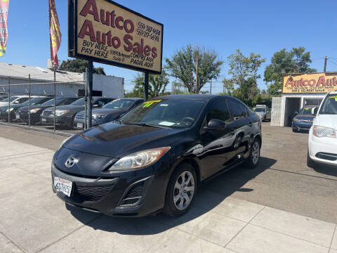 2011 Mazda MAZDA3 for sale at AUTCO AUTO SALES in Fresno CA