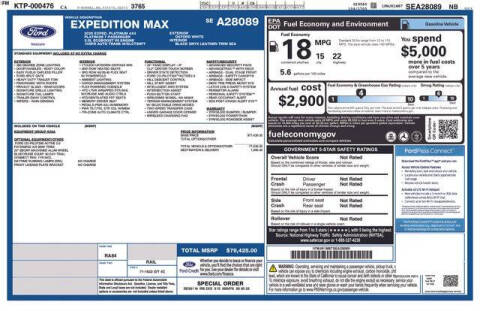 2025 Ford Expedition MAX Platinum