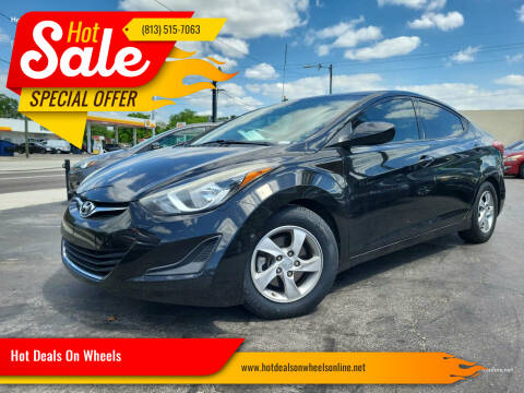 2014 Hyundai Elantra for sale at Hot Deals On Wheels in Tampa FL
