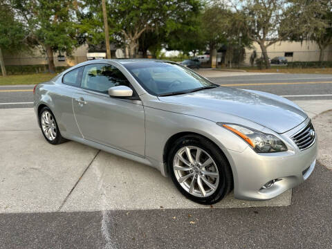 2013 Infiniti G37 Coupe for sale at Dynamic Exclusive Auto Sales in Clermont FL