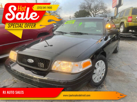 2011 Ford Crown Victoria for sale at RJ AUTO SALES in Detroit MI