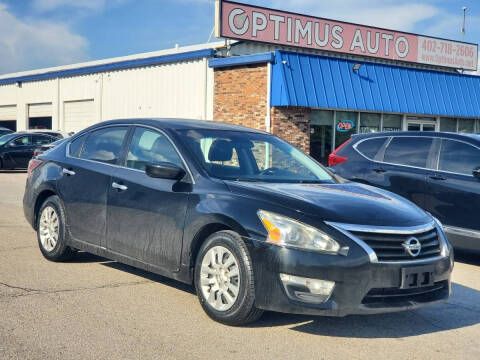 2014 Nissan Altima for sale at Optimus Auto in Omaha NE