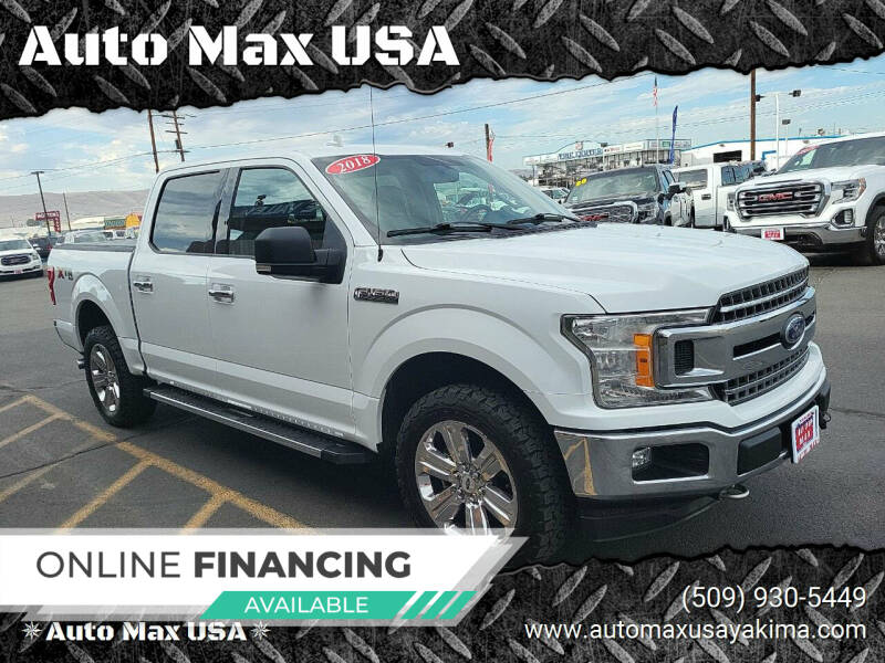 2018 Ford F-150 for sale at Auto Max USA in Yakima WA