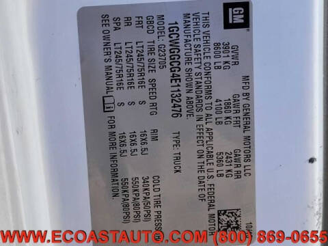 2014 Chevrolet Express 2500