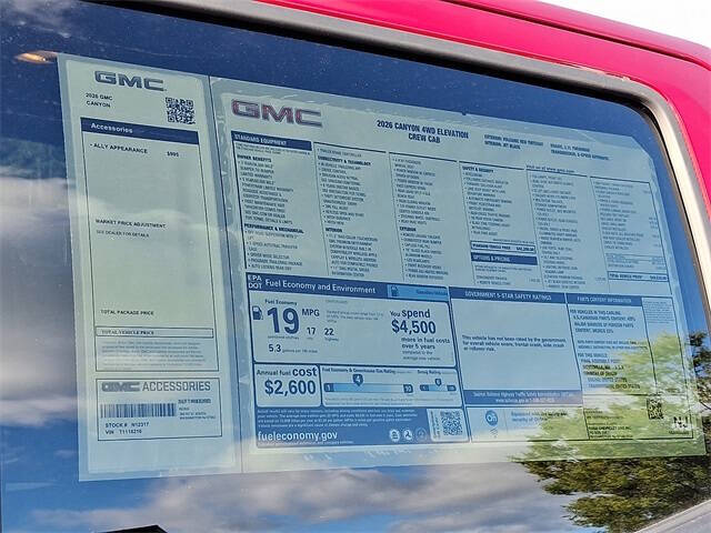 2026 GMC Canyon Elevation