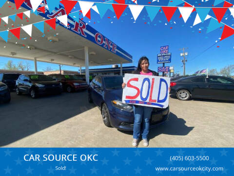2015 Dodge Dart for sale at CAR SOURCE OKC in Oklahoma City OK