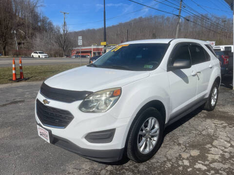 2017 Chevrolet Equinox for sale at PIONEER USED AUTOS & RV SALES in Lavalette WV