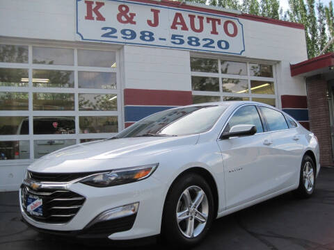 2021 Chevrolet Malibu for sale at K & J Auto Rent 2 Own in Bountiful UT